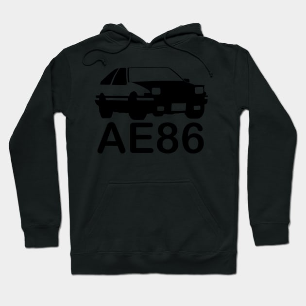 AE86 Hoodie by Maxyenko